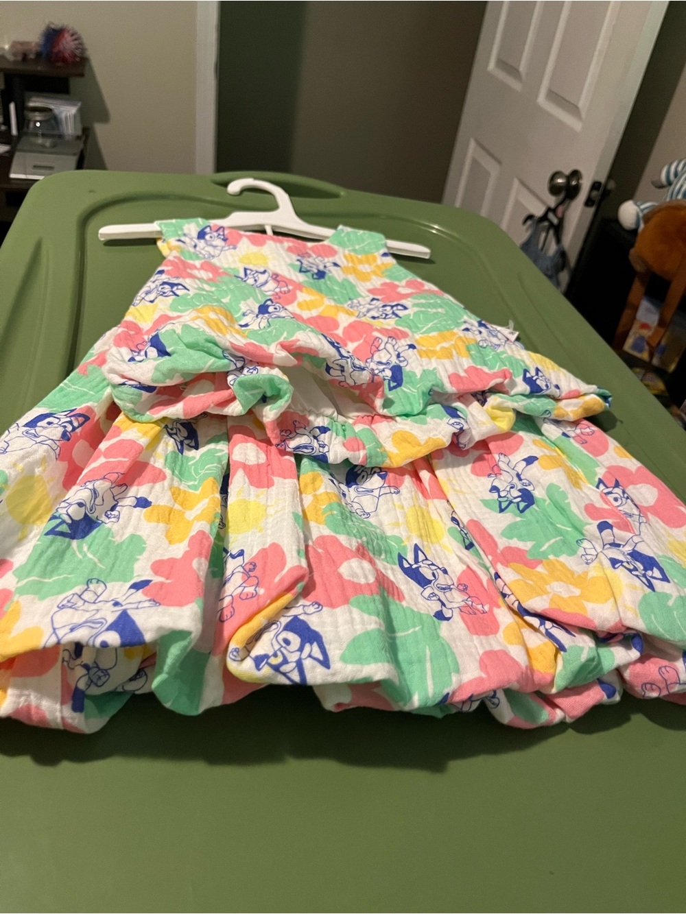 Kids' Pastel Floral & Character Matching Set - Multicolor